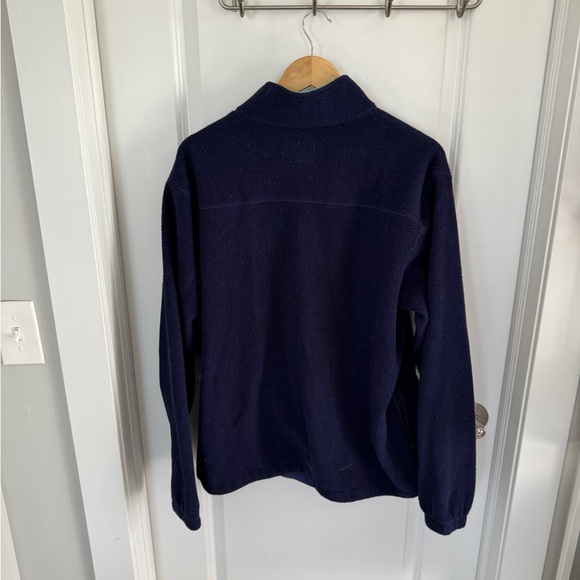 Aime Leon Dore Navy Fleece Quarter Zip - Picture 8 of 8